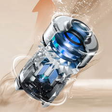 4In1 bezvadu putekļsūcējs un mazgātājs JIMMY PW11 Pro HEPA 460W - Sudraba melns