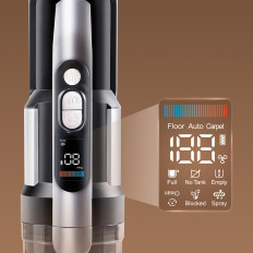 4V1 Bezdrôtový vysávač a podložku JIMMY PW11 PRO HEPA 460W - SILVER BLACK