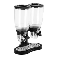 Distributeur de produits en vrac pour céréales, fruits secs, café 2 x 3L