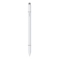 3in1 Passiv Stylus Stylus Glattskrift III - Magnetisk versjon - Hvit