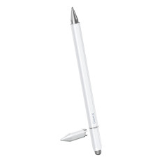 3in1 Passiv Stylus Stylus Glattskrift III - Magnetisk versjon - Hvit