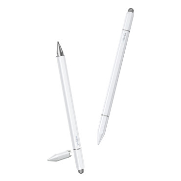 3in1 pasivno pisalo Stylus gladko pisanje III - magnetna različica - bela