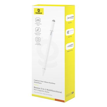 3in1 pasivno pisalo Stylus Gladko pisanje III - IMAMSKA VERSION - WHITE