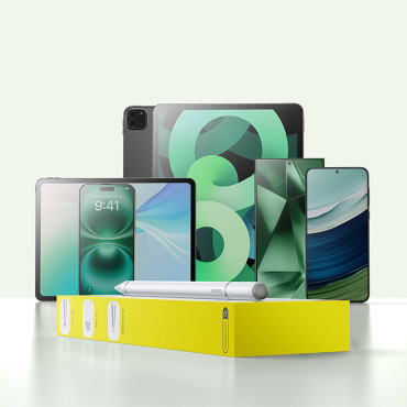 3in1 Passiivne pliiatsi pliiali Smooth III - Immagnetiline versioon - valge