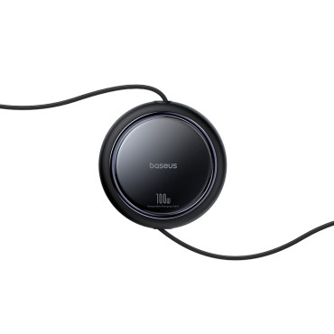 Cable USB-C Cord Cord - 2 x USB-C Bright Mirror Series 100W 1M - Black