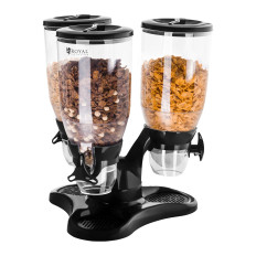 Dispensador de rotação do dispensador para pétalas Pétalas Muesli Bakaly Coffee 3 x 3L