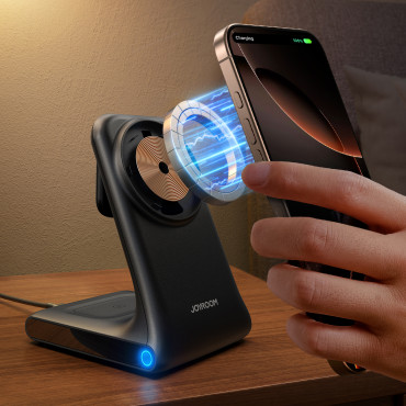 3in1 ασύρματο φορτιστή φορτιστή με Magsafe - Μαύρο