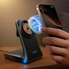 3in1 Wireless Charger Charging Station with Magsafe - Black