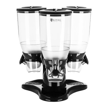 Dispensador de rotação do dispensador para pétalas Pétalas Muesli Bakaly Coffee 3 x 3L