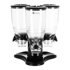 Dispenser roterande dispenser för kronblad kronblad Muesli Bakaly Coffee 3 x 3l