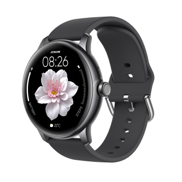 SmartWatch Classis Series JR-FC1 s funkciou prijímania hovorov IP68 - tmavo sivá