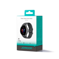 SMARTWATCH CLASSIS SERIES JR-FC1 med IP68-mottaksfunksjon - Mørkegrå