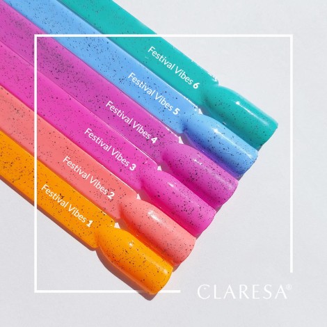 CLARESA Hibridni lak Festival Vibes 3 - 5 g — povečava površine