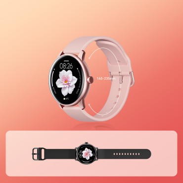 SmartWatch Classis Series JR-FC1 med IP68 - Rosa Call Motta