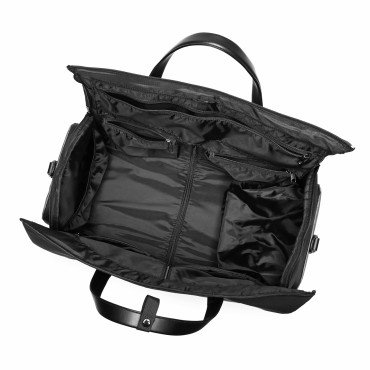 Saco de viagem premium em um terno e calçado com um bolso molhado 50L - preto