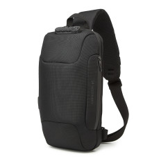 Premium Urban Ryggsäck för en stöldskydd med arrangör och USB - Svart