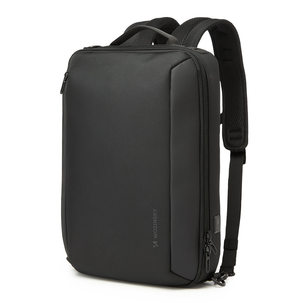 Nahrbtnik Premium vrečko na prenosnem računalniku 15.6 '' z USB 42x8x28cm - Black