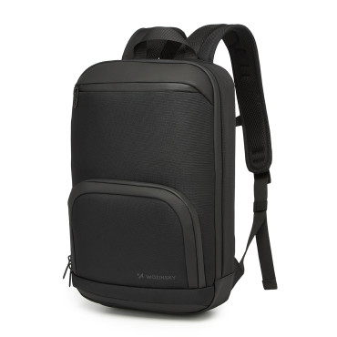 Premium ryggsäck på bärbar dator 15.6 '' Vattentät 42x11x30 cm - Svart