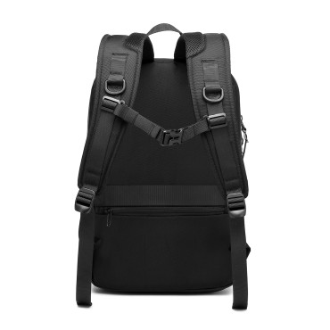 Premium ryggsäck på bärbar dator 15.6 '' Vattentät 42x11x30 cm - Svart