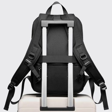 Premium ryggsäck på bärbar dator 15.6 '' Vattentät 42x11x30 cm - Svart