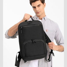 Sac à dos Premium sur ordinateur portable 15,6 '' imperméable 42x11x30 cm - Noir