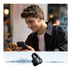 Hitunher s3 ai ench s3 fones de ouvido - preto