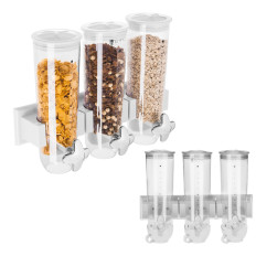 Ajastaja jaotur lahtiste toodete jaoks Muesli helbed, mis ripuvad seinale 3 x 1,5L