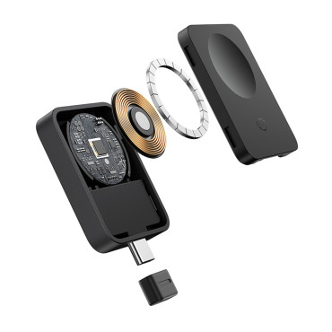 Mágneses indukciós töltő Apple Nézd Magpro 2.5w - fekete