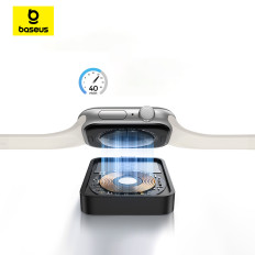 Magnetische inductie-oplader voor Apple Bekijk magepro 2.5w - zwart