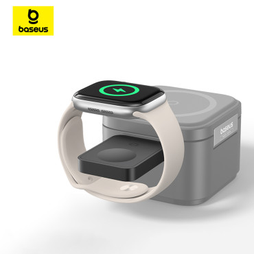 Magnetni indukcijski polnilnik za Apple Watch Magpro 2.5W - črna