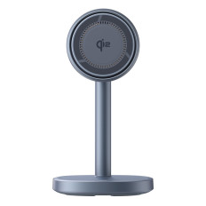 2in1 Induktionsladegerät Orbit 2 PRO MAGSAFE QI2 20W mit Kühlung - Grau