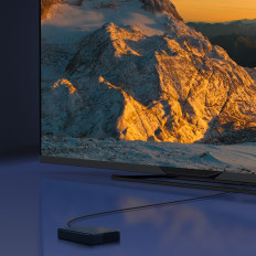 HDMI série série s vysokým rozlišením 8k 1m video kabel - černá