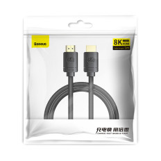 HDMI Série de alta definição 8K 1M cabo de vídeo - preto