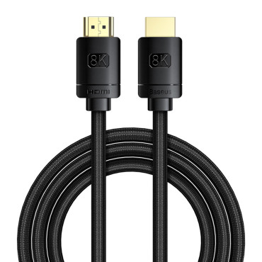 HDMI High Definition Serie 8K 2M Videokabel - Svart