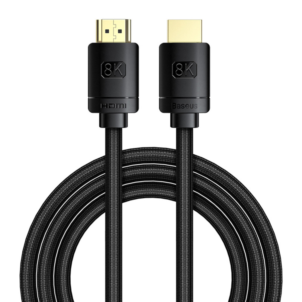 HDMI High Definition Serie 8K 2M Videokabel - Svart
