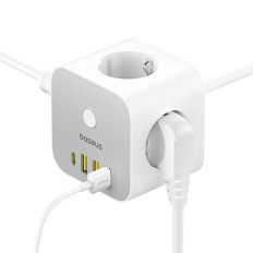 7W1 Powercombo 3x AC / 3X Powercombo Underscom-A / 1x USB-C 20W 1.5M - White