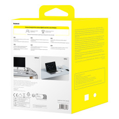 7W1 PORDCOMBO 3X AC / 3X PORDCOMBO ONDECOM-A / 1X USB-C 20W 1,5M - Λευκό