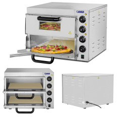 Profesionálna dvojitá pizza rúra 2 x 40cm 3000W 230V Royal Catering