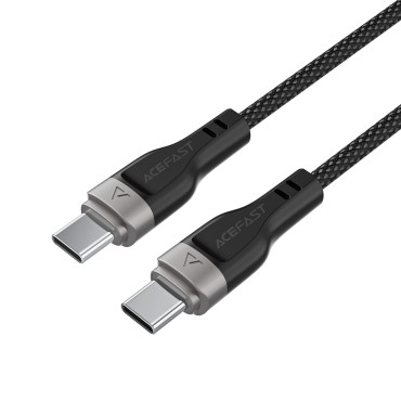Cable USB-C 480MB / S 100W cable with magnetic organizer 1.2m - black