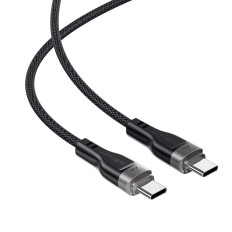 Kabel USB-C 480MB / S 100W kabel z magnetnim organizatorjem 1.2m - Črna