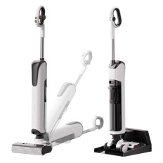 Aspirador vertical UWANT D100 17000PA com função intrigante e estação de carregamento - branco