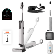Aspirador vertical UWANT D100 17000PA com função intrigante e estação de carregamento - branco