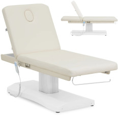 Table cosmétique lit pour massage électrique 2 moteurs 300 à Limoges - blanc