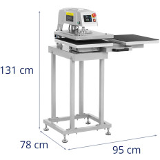 Appuyez sur Double 40 x 50 cm de transfert thermique