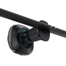 Maniglia magnetica per il telefono con una scheda wireless per un'aria a scacchi - Nero