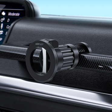 Supporto per auto magnetica per telefono - Nero