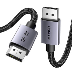 Kabel DisplayPort 1,4 3m kabel - svart