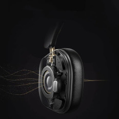 Bluetooth Bezdrôtové slúchadlá 5.4 HITUNE MAX 5C s HYBRIDA ANC - BLACK