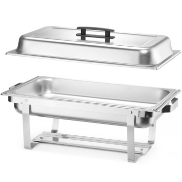 BEMAR GN 1/1 DISH HEATER FÖR PASTE ETANOL RUSTLESS STÅL
