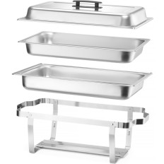 Bemar GN 1/1 dish heater for paste Ethanol Stainless steel